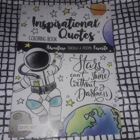 Adult Coloring Book: Inspirational Quotes